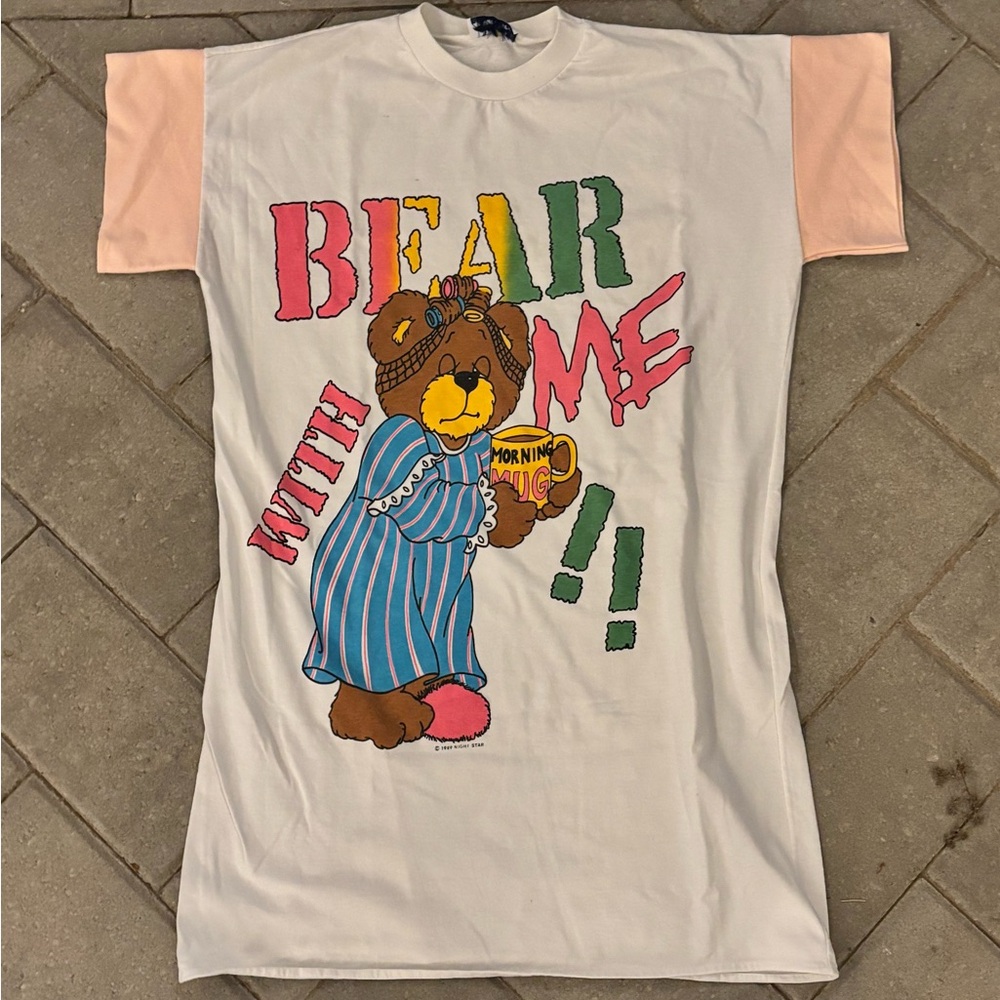 80s WOMENS SLEEP SHIRT